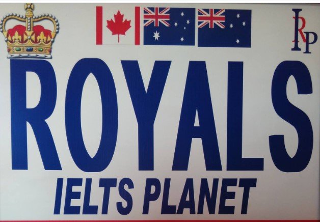 Royals IELTS Planet logo