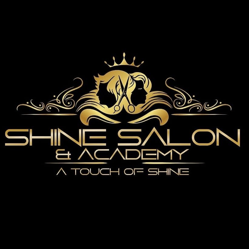 SHINE SALON AND ACADEMY logo