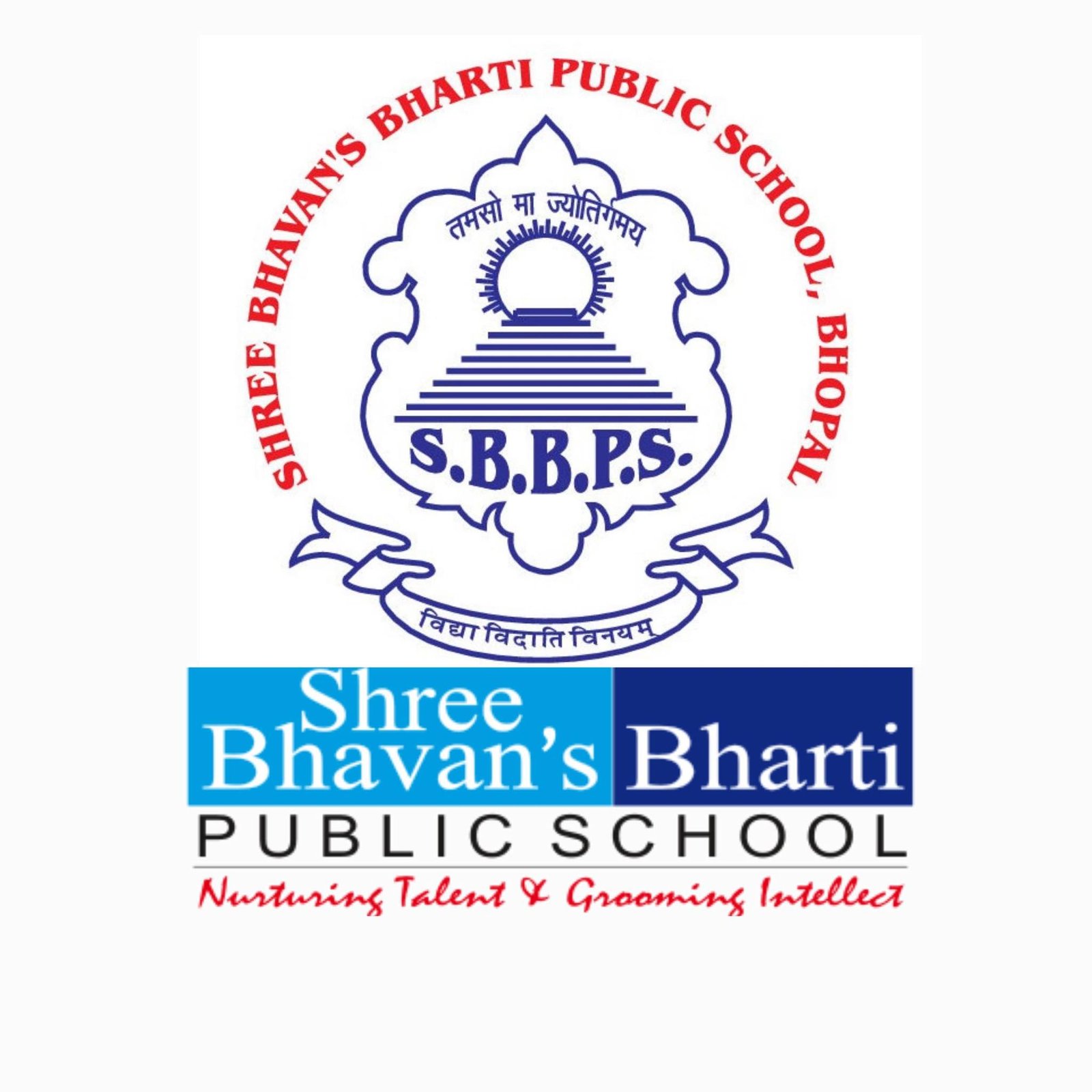 Shree Bhavan\'s Bharti Public School logo
