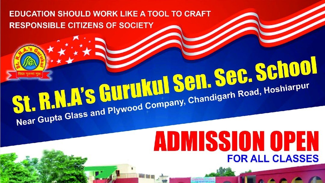 St R.N.A\\\'s GURUKUL Sen.Sec.School logo