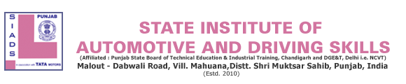 State Institute of Automotive and Driving Skills logo