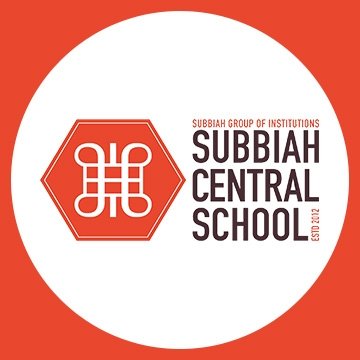 Subbiah Central School logo
