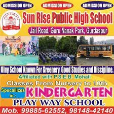 Sunrise Public High School logo