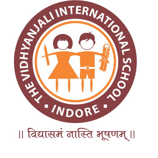The Vidhyanjali International School logo