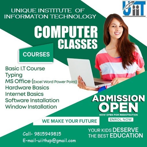 Unique institute logo