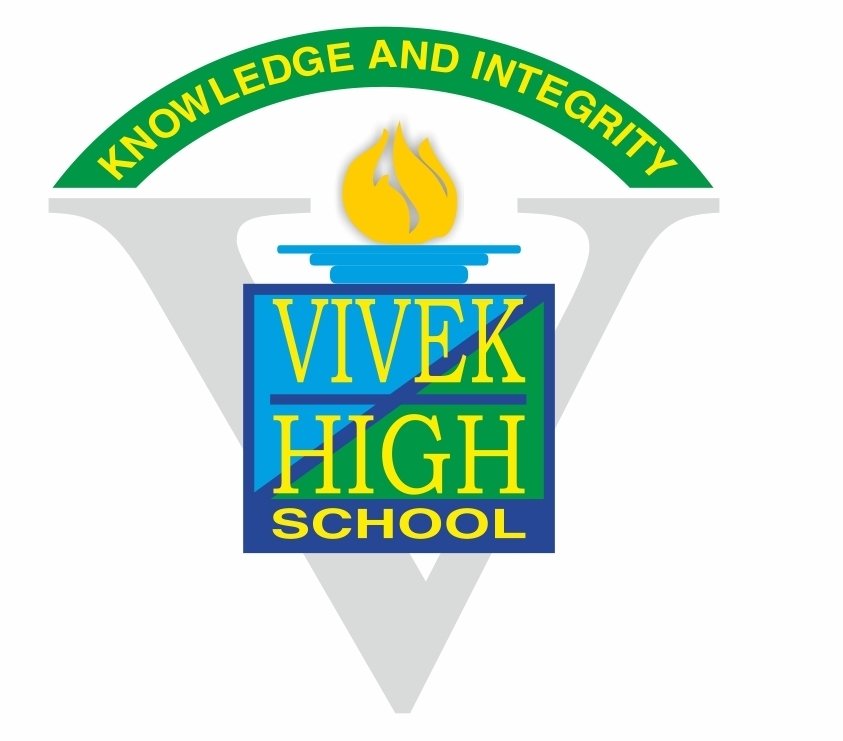 Vivek High School logo