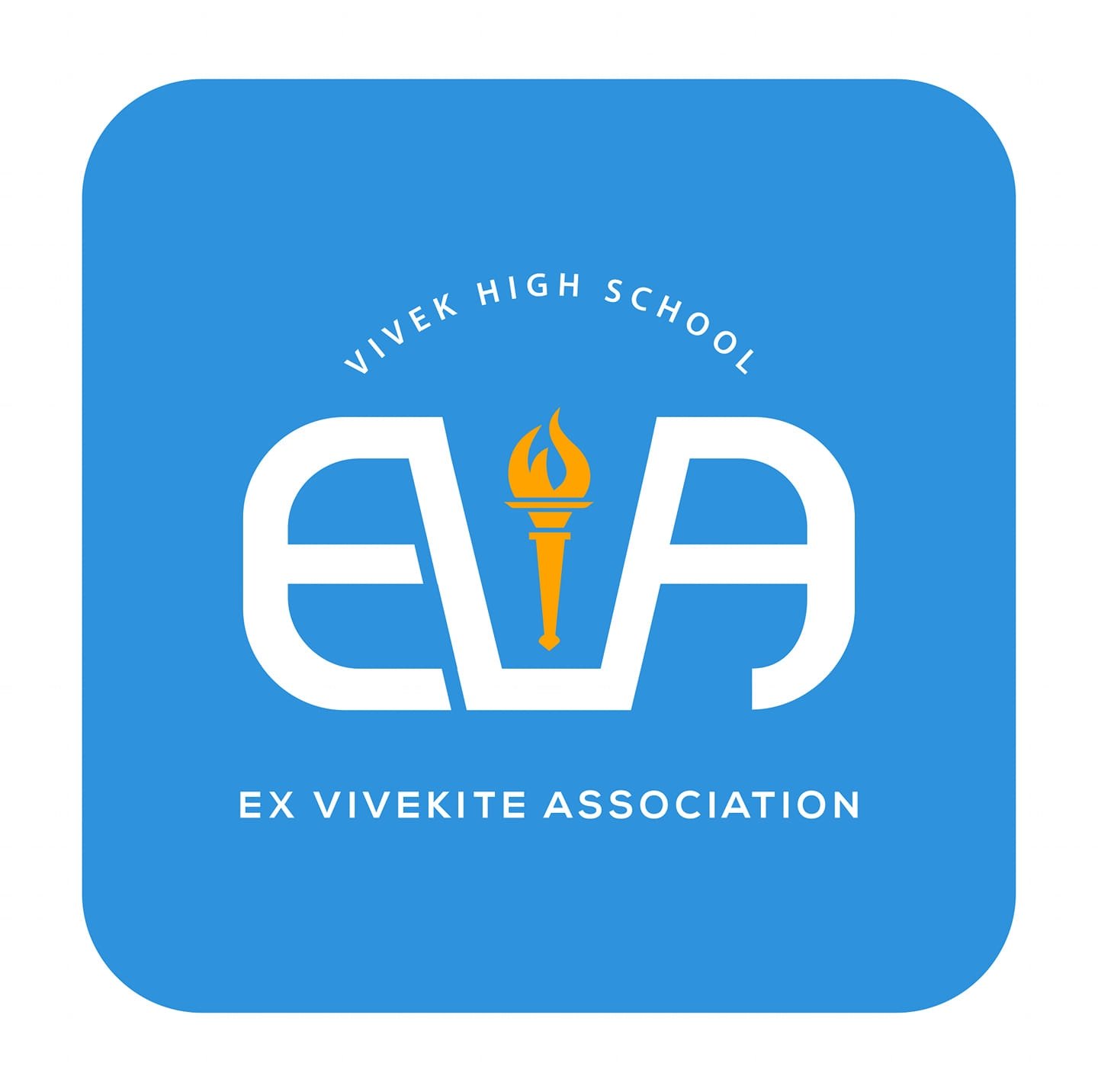 Vivek High School logo