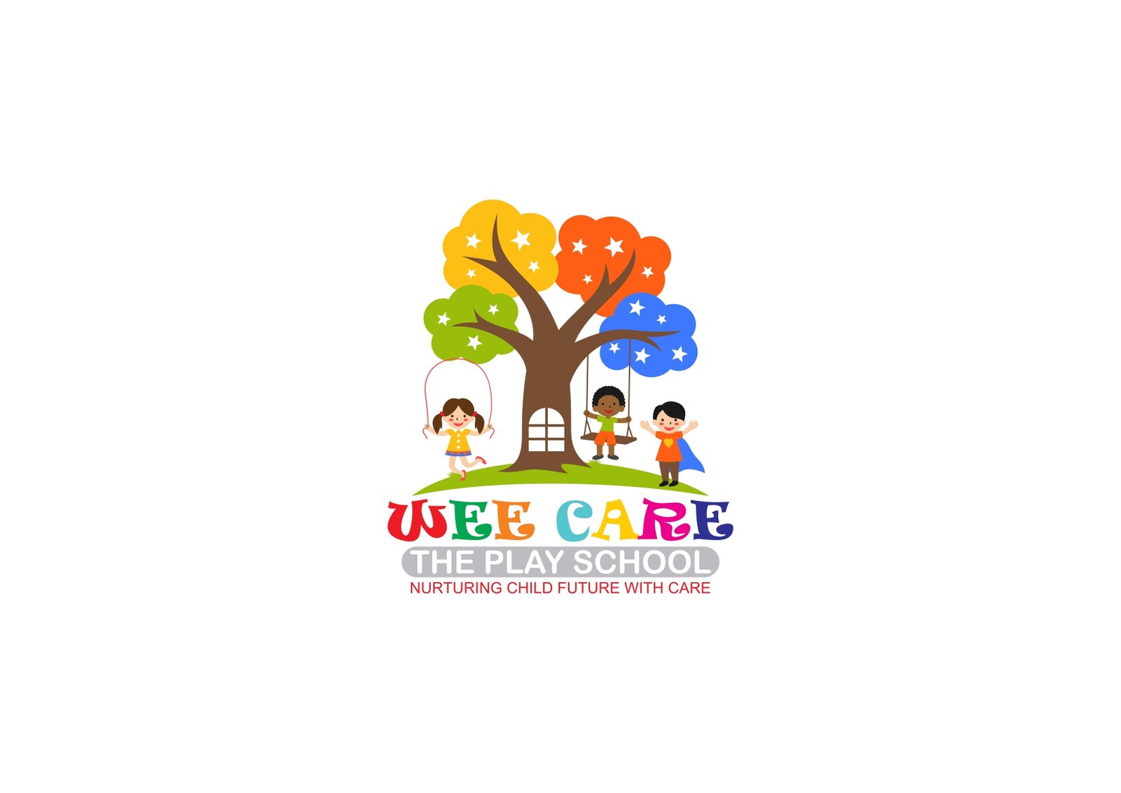 wee care play school logo
